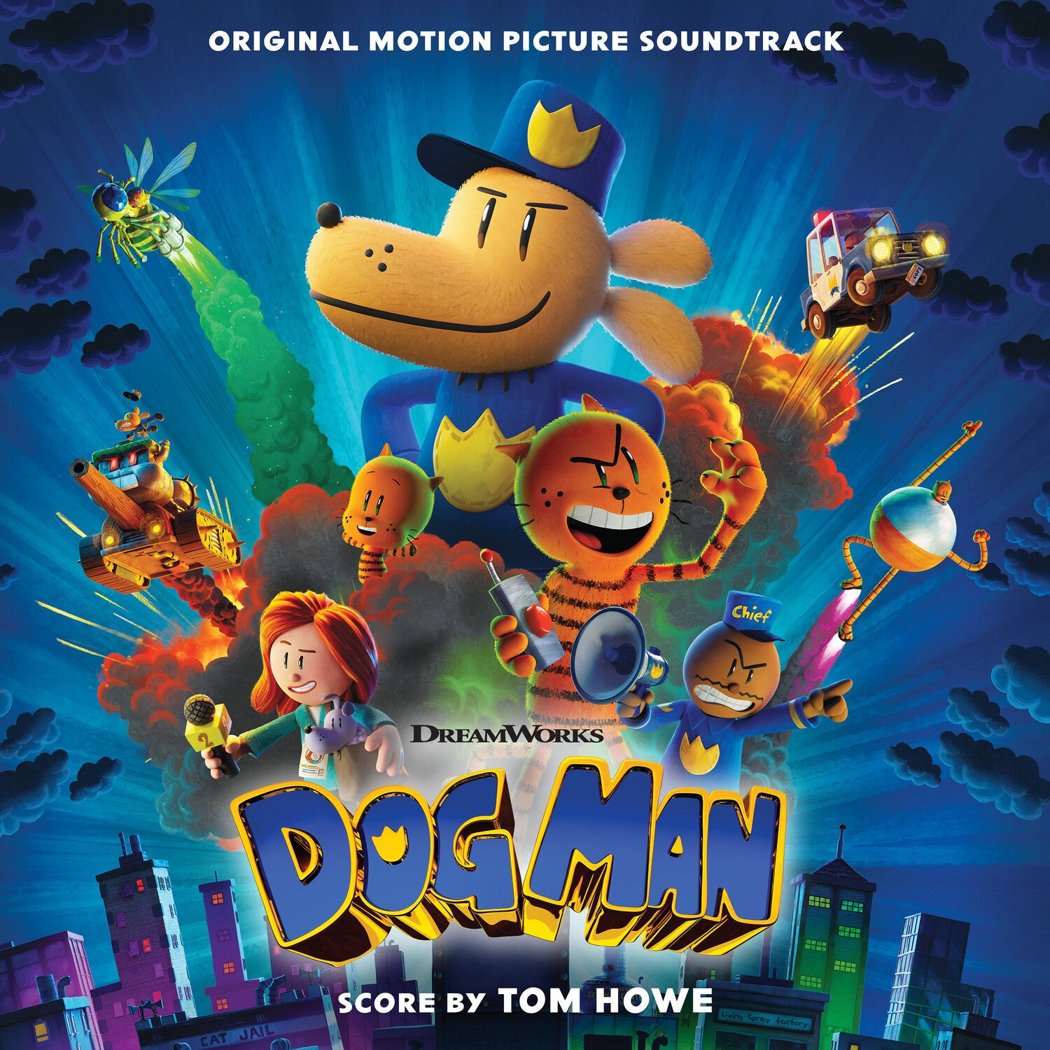 Tom Howe - Dog Man (Original Score) (Orange Vinyl)