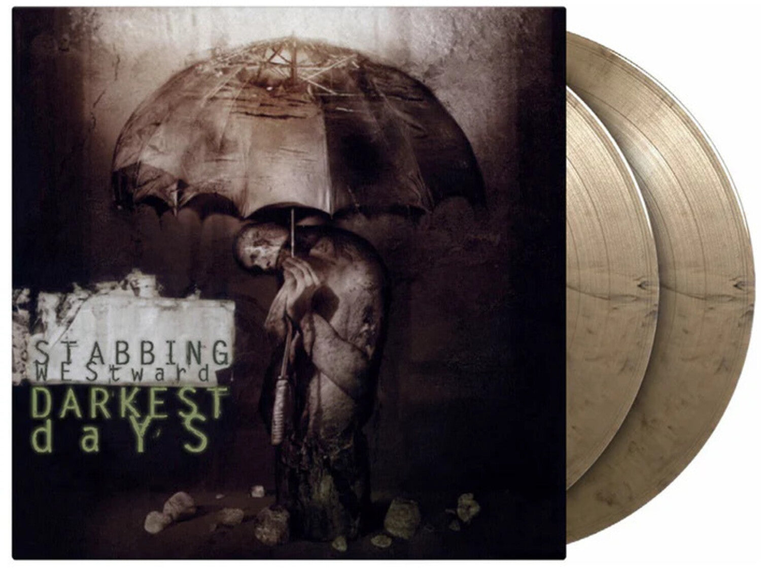 Stabbing Westward - Darkest Days - Limited 180-Gram Gold & Black Colored Vinyl 2xLP (Gold Vinyl)