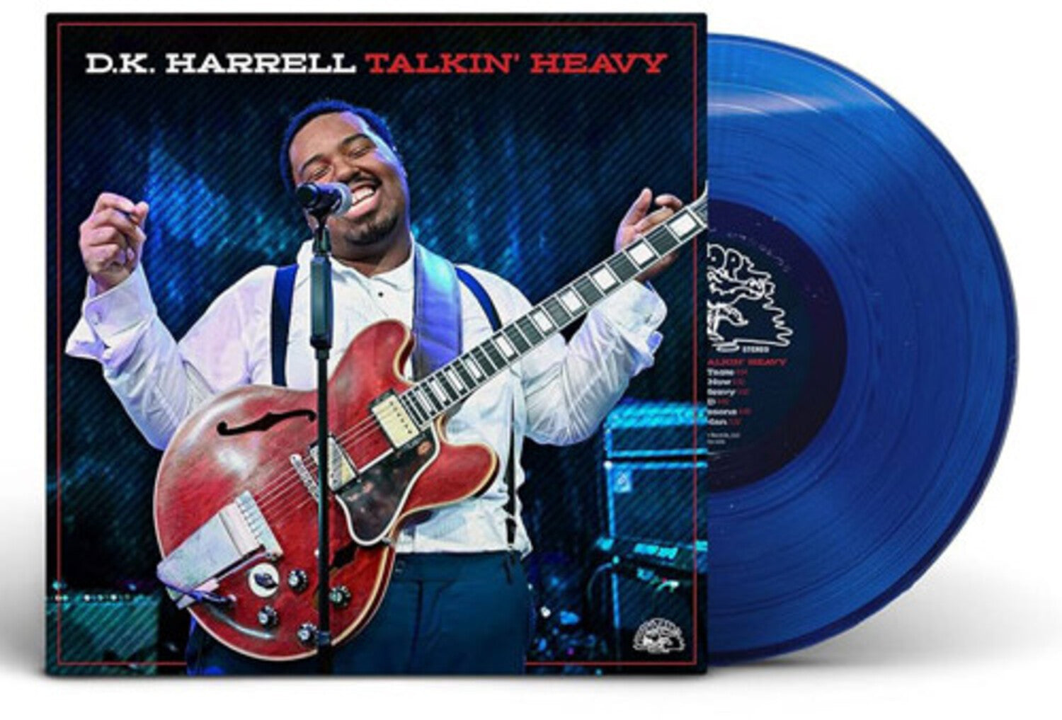 D.K. Harrell - Talkin' Heavy (Clear Vinyl)
