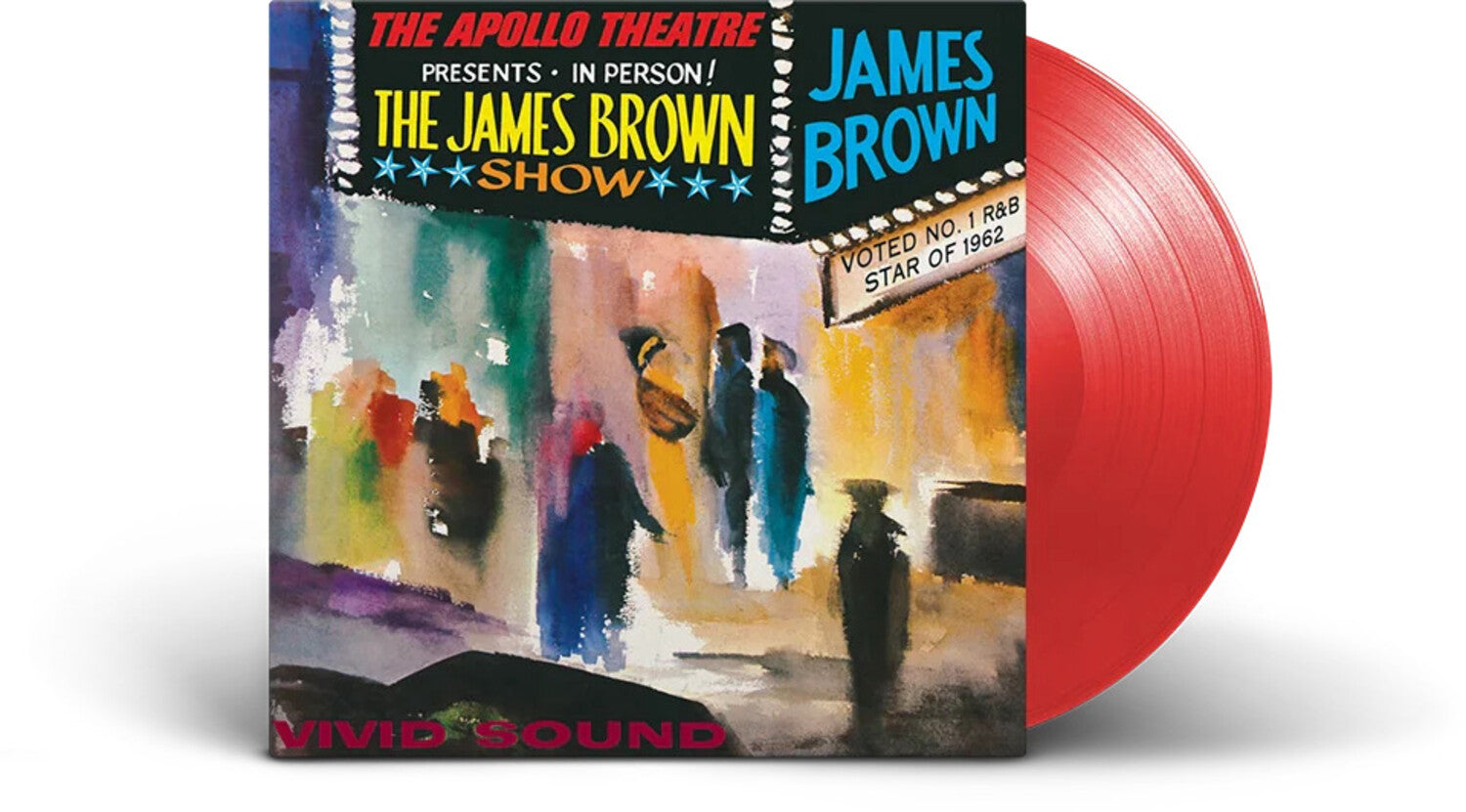 James Brown Live At The Apollo 1962 (Red Vinyl)