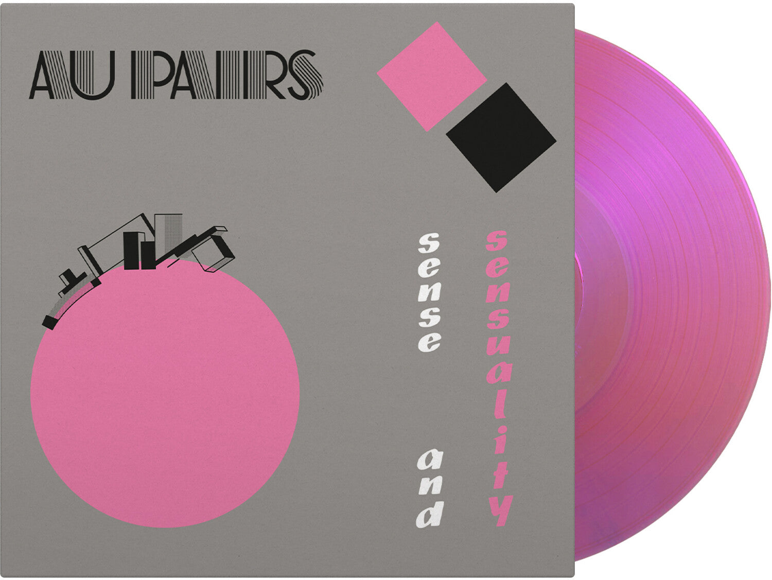 Au Pairs - Sense & Sensuality - Limited 180-Gram Translucent Magenta Colored Vinyl (Magenta Vinyl)