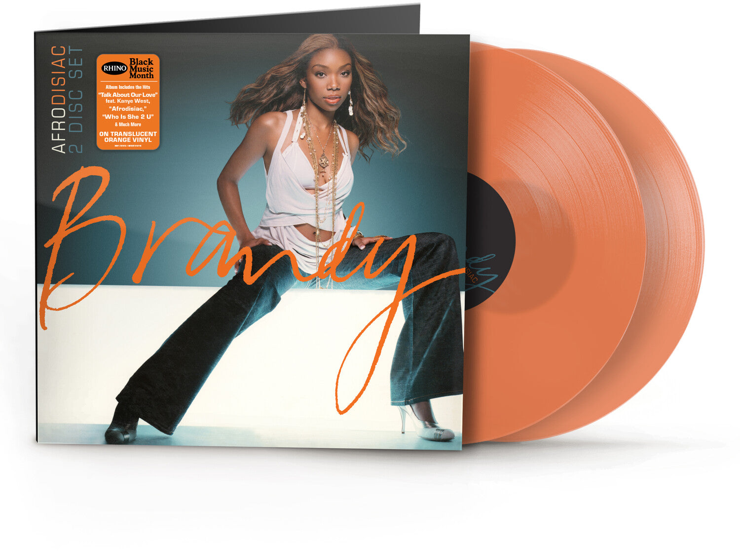Brandy - Afrodisiac 2xLP (Orange Vinyl)