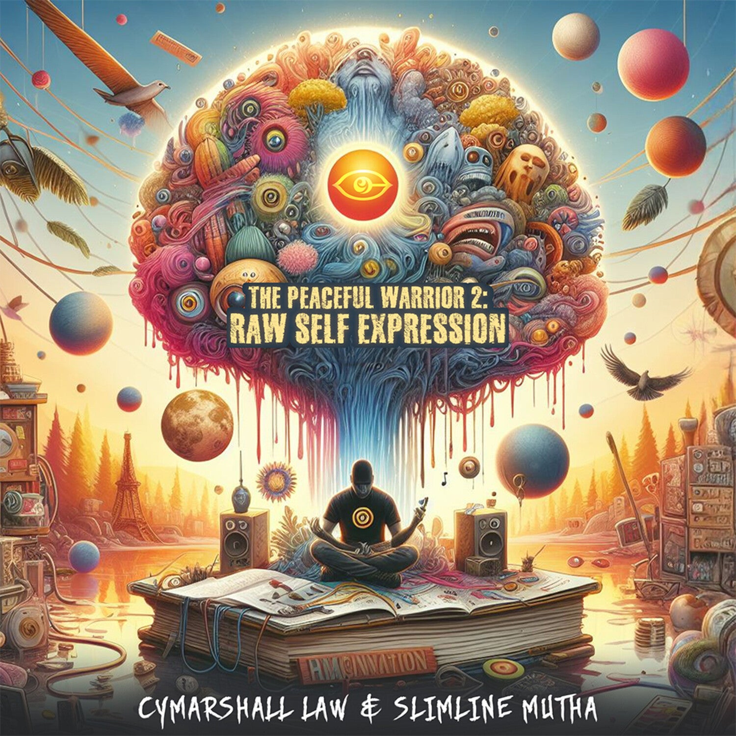 Cymarshall Law / Slimline Mutha - The Peaceful Warrior 2: Raw Self Expression