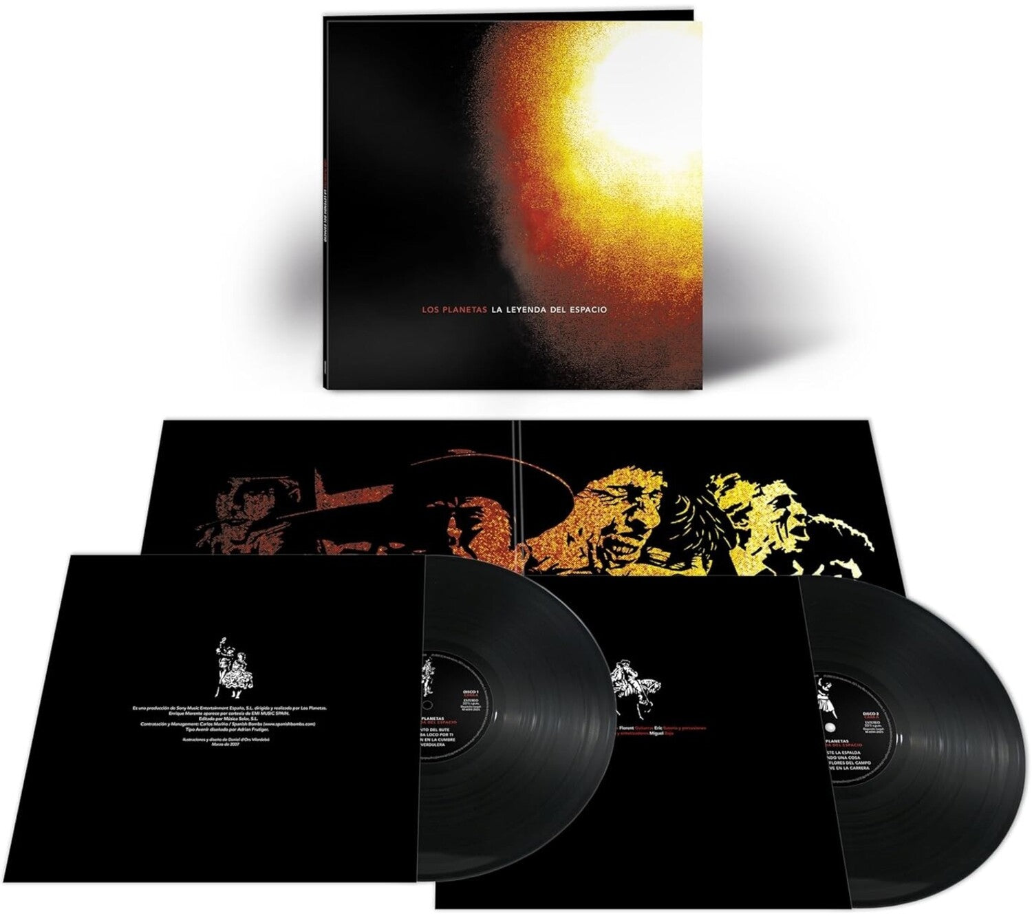 Los Planetas - La Leyenda Del Espacio 2xLP