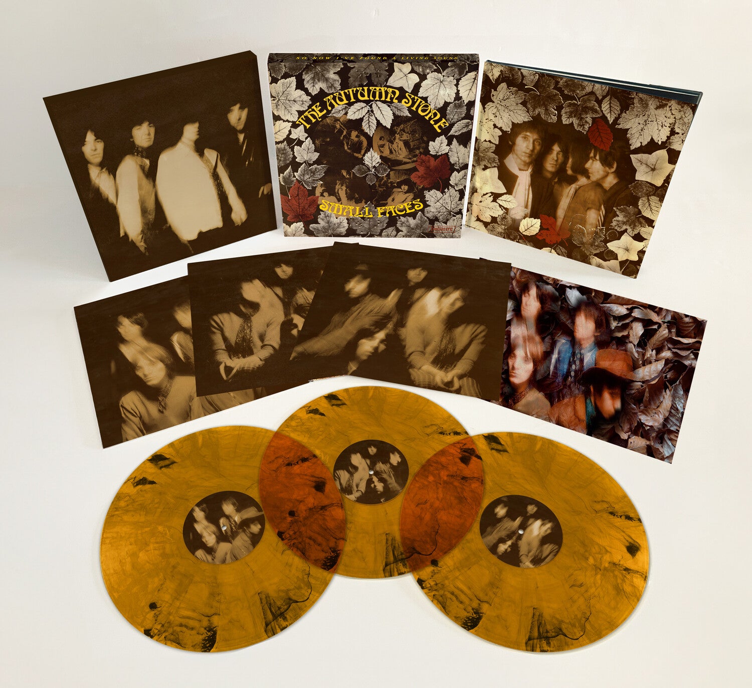 Small Faces - Autumn Stone - Expanded Limited Anniversary Edition Autumn Orange Vinyl 3xLP (Orange Vinyl)
