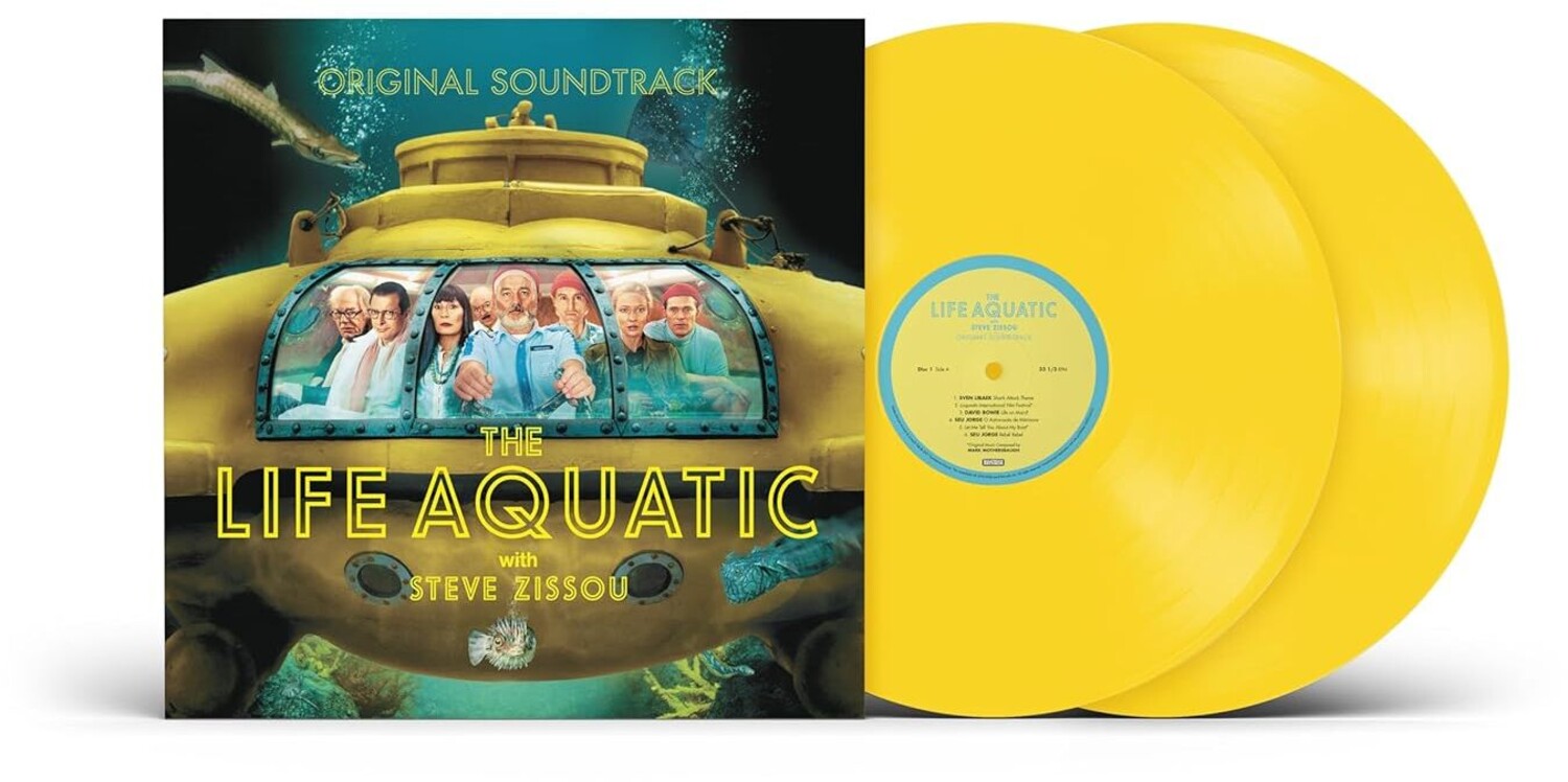 Life Aquatic with Steve Zissou - The Life Aquatic With Steve Zissou (Original Soundtrack) 2xLP (Yellow Vinyl)