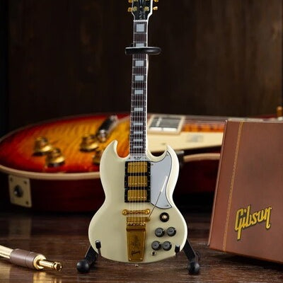 Axe Hvn Gg222ah Gibson 1964 Sg Custom White Guitar - Axe Hvn Gg222ah Gibson 1964 Sg Custom White Guitar