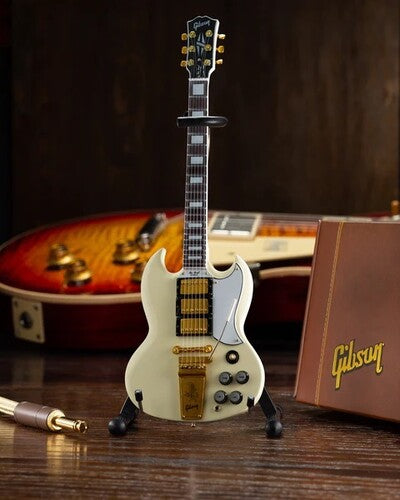 Axe Hvn Gg222ah Gibson 1964 Sg Custom White Guitar - Axe Hvn Gg222ah Gibson 1964 Sg Custom White Guitar