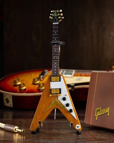 Axe Hvn G520ah Gibson 1958 Korina Flying V Guitar - Axe Hvn G520ah Gibson 1958 Korina Flying V Guitar
