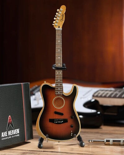 Axe Hvn Ft014 Fender Acoustasonic Tele Sunbrst Gtr - Axe Hvn Ft014 Fender Acoustasonic Tele Sunbrst Gtr
