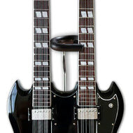 Axe Hvn Gg226 Slash Gibson 1966 Eds Dblnck Blk Gtr - Axe Hvn Gg226 Slash Gibson 1966 Eds Dblnck Blk Gtr
