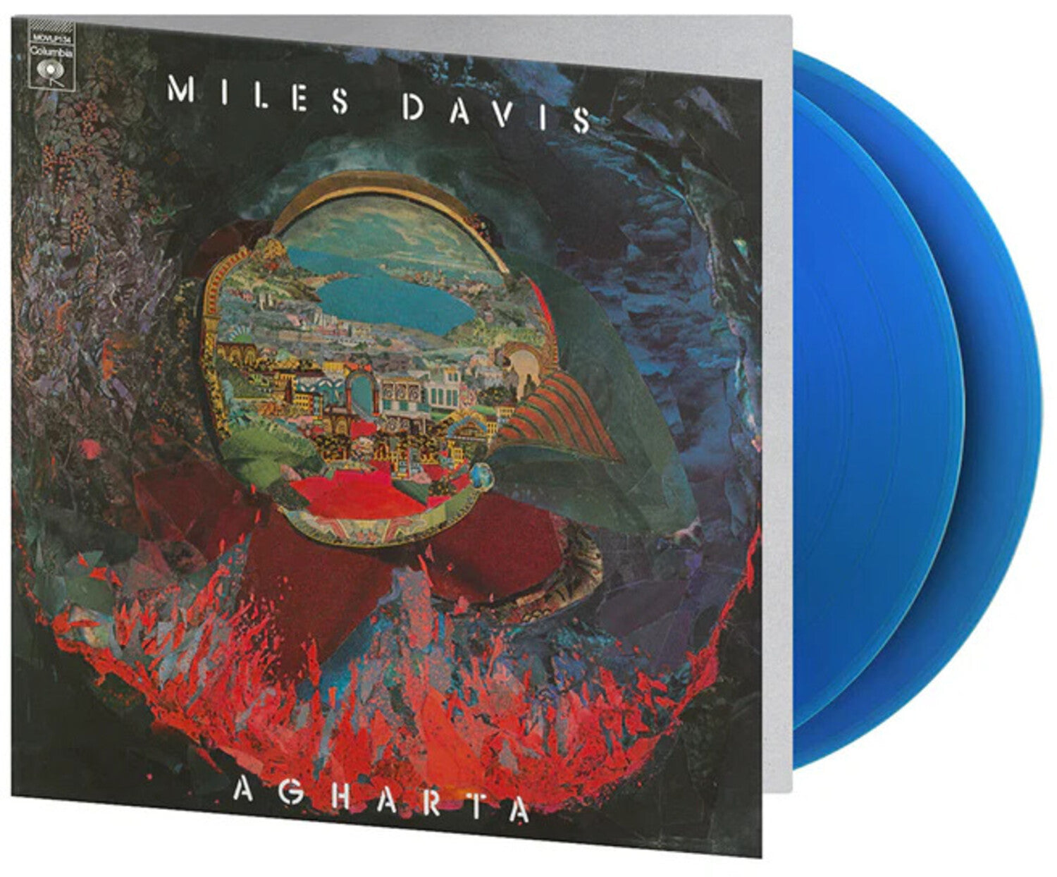 Miles Davis - Agharta - Limited Gatefold 180-Gram Translucent Blue Colored Vinyl 2xLP (Blue Vinyl)