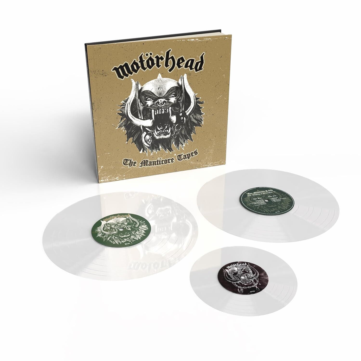 Motorhead - Manticore Tapes [Clear / 7 Single] 3xLP (Clear Vinyl)