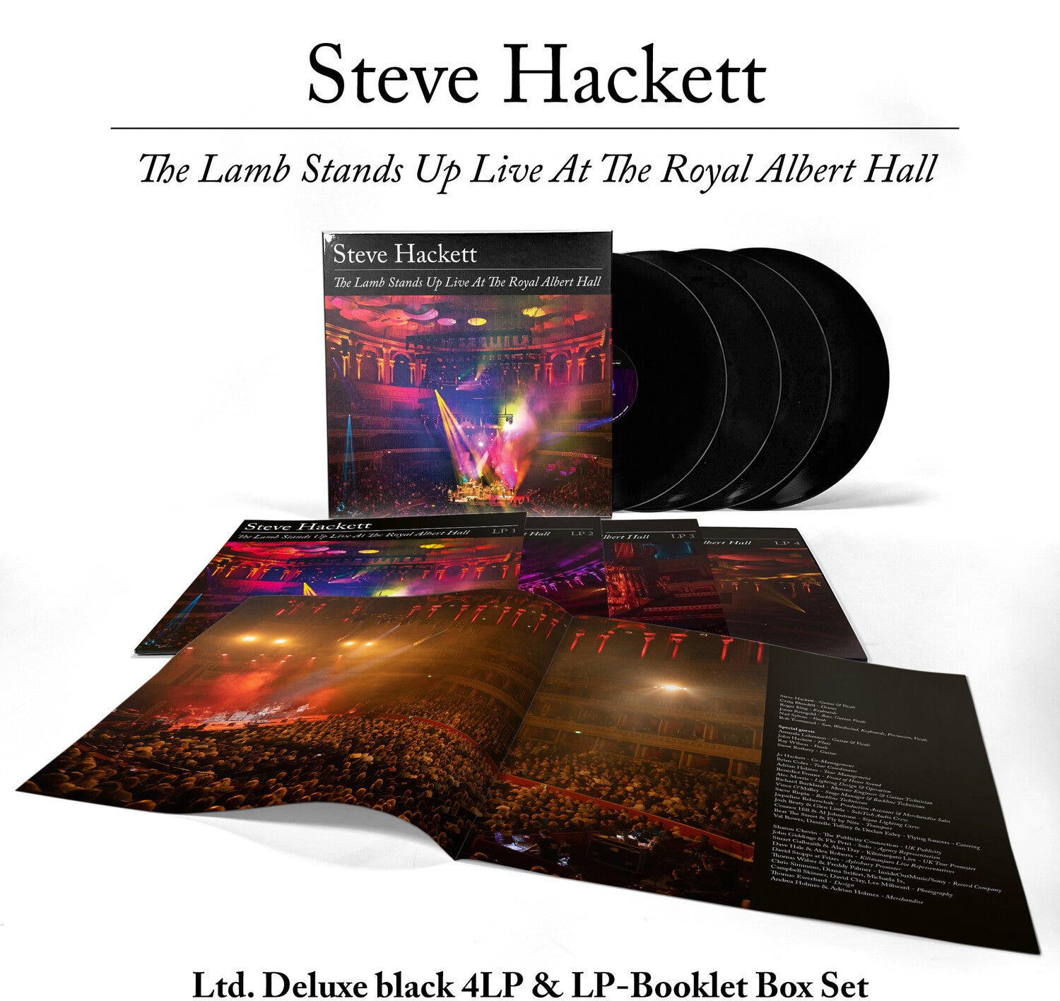Steve Hackett - The Lamb Stands Up Live At The Royal Albert Hall 4xLP (Limited Edition)
