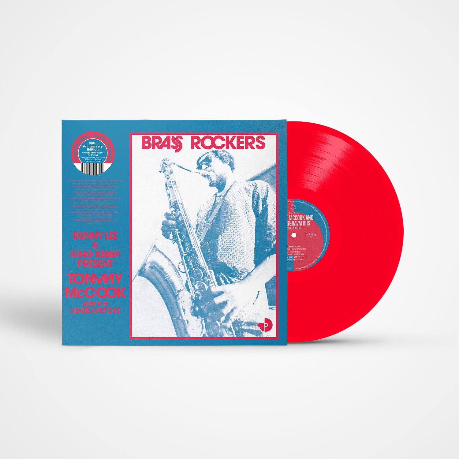 Tommy McCook - Brass Rockers (Red Vinyl)