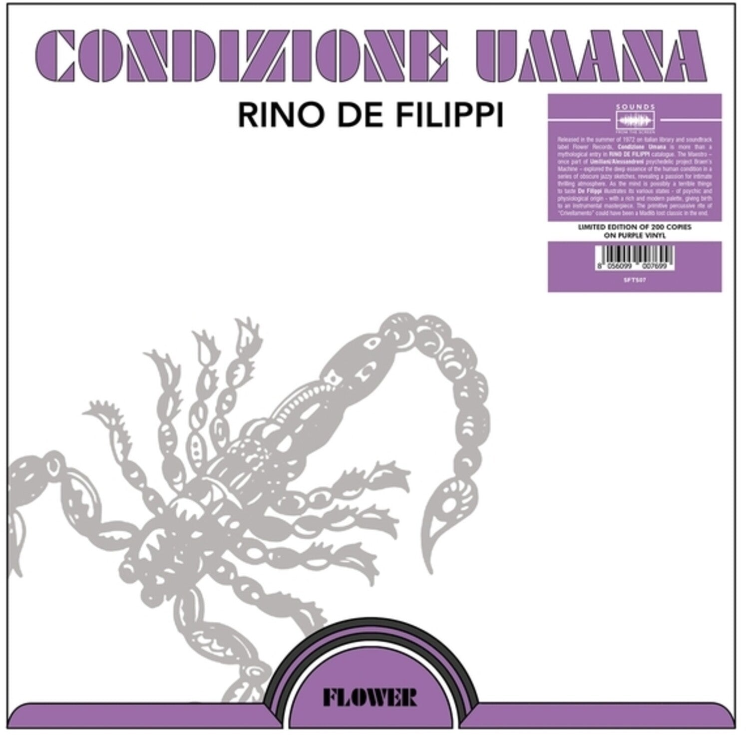 Rino De Filippi - Condizione Umana (Purple Vinyl)