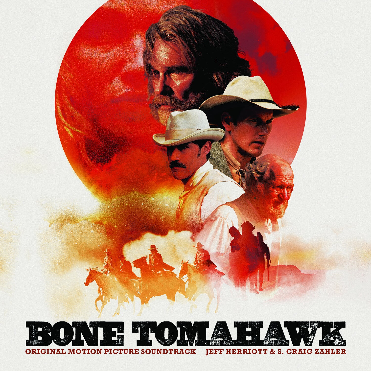 Bone Tomahawk - O.S.T. - Bone Tomahawk (Original Soundtrack) - Blood & Bone Swirl (Red Vinyl)