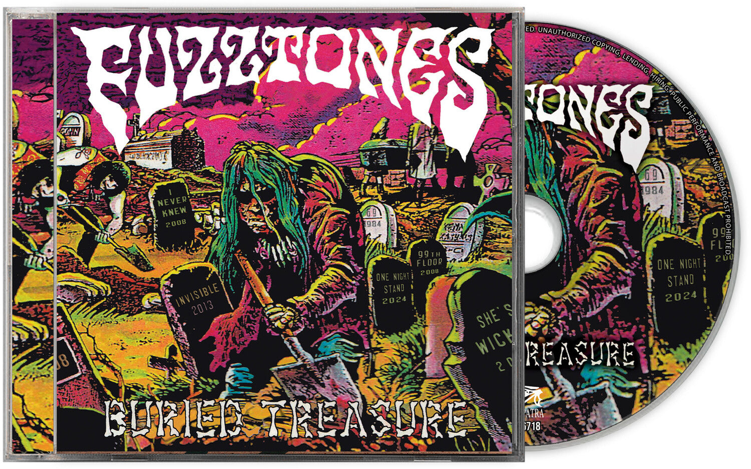 Fuzztones - Buried Treasure (CD)
