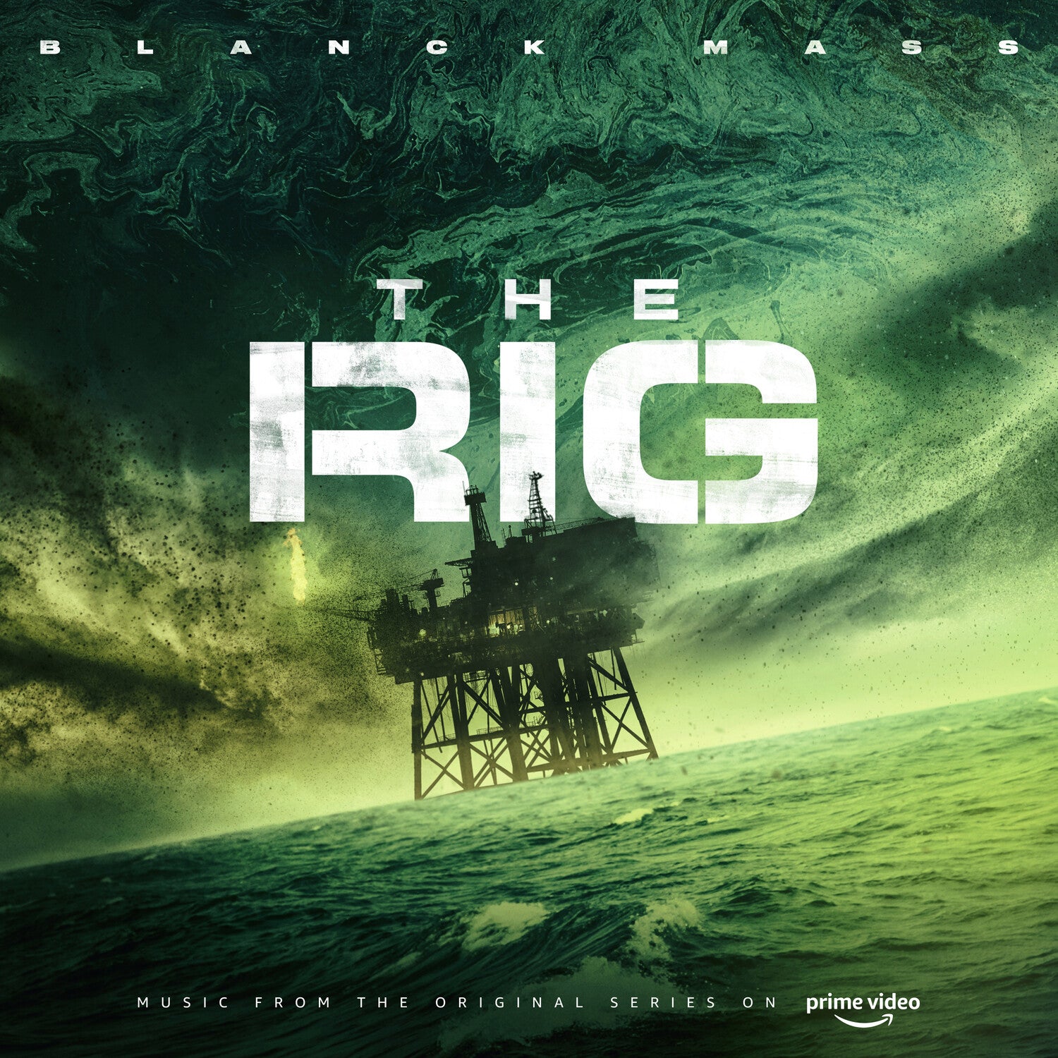 Blanck Mass - The Rig (Original Soundtrack) - Translucent Green 2xLP (Green Vinyl)