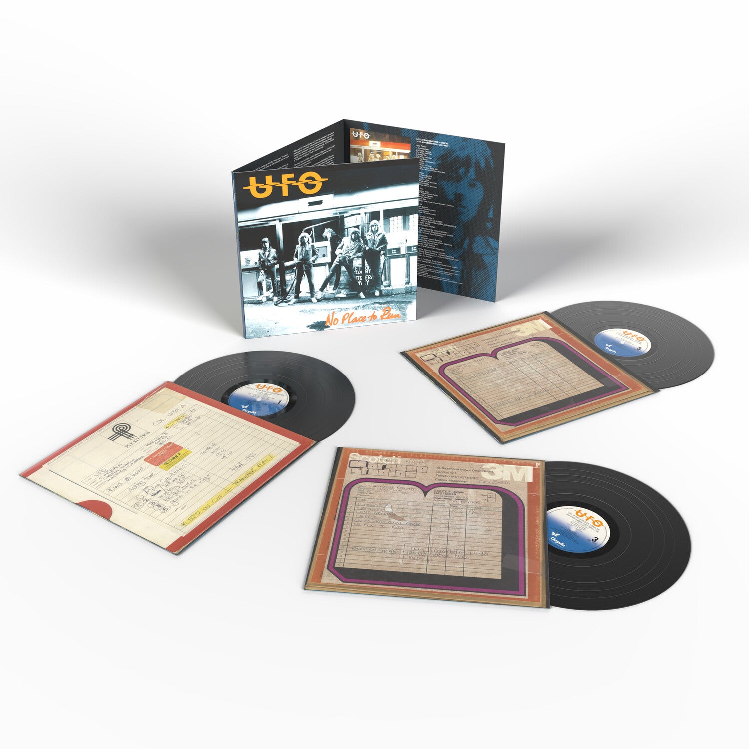 UFO - No Place to Run 3xLP (Deluxe)