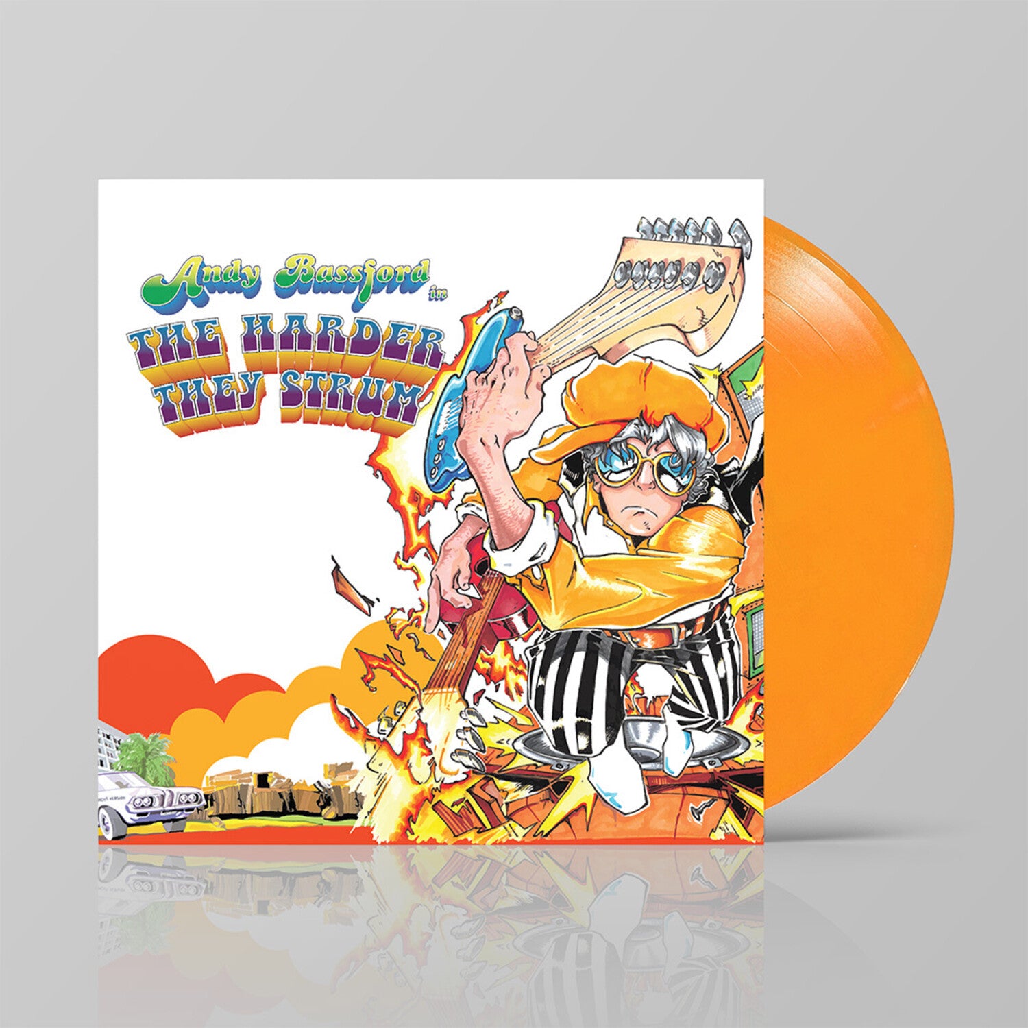 Andy Bassford - The Harder They Stum (Orange Vinyl)