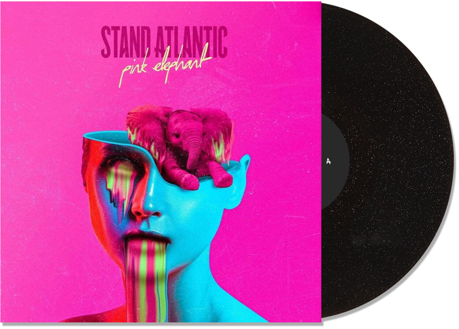 Stand Atlantic - Pink Elephant - Black Glitter (Reissue)