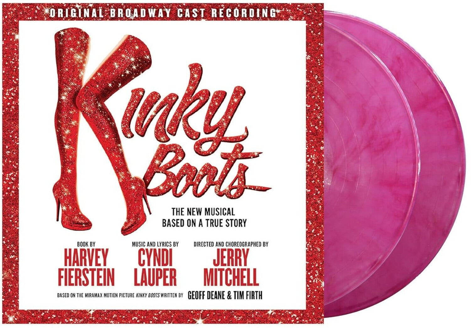 Kinky Boots / (Various Artists) (Original Broadway Cast Recording) 2xLP (Pink Vinyl)
