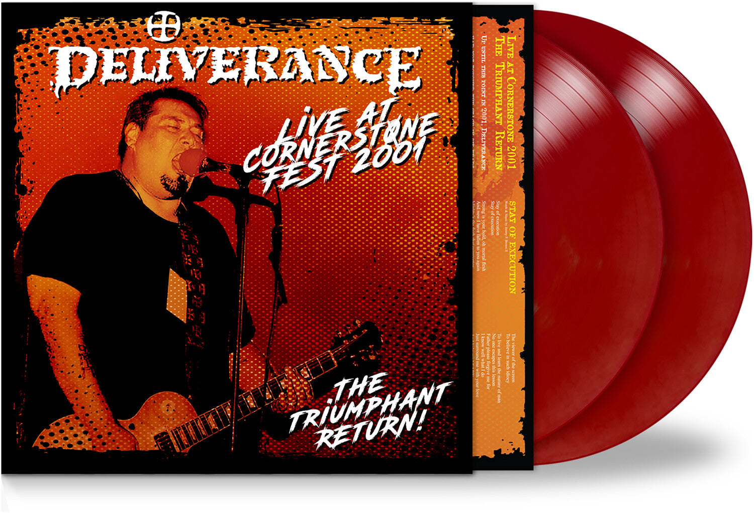 Deliverance - Live at Cornerstone Fest 2001: The Triumphant Return 2xLP (Maroon Vinyl)