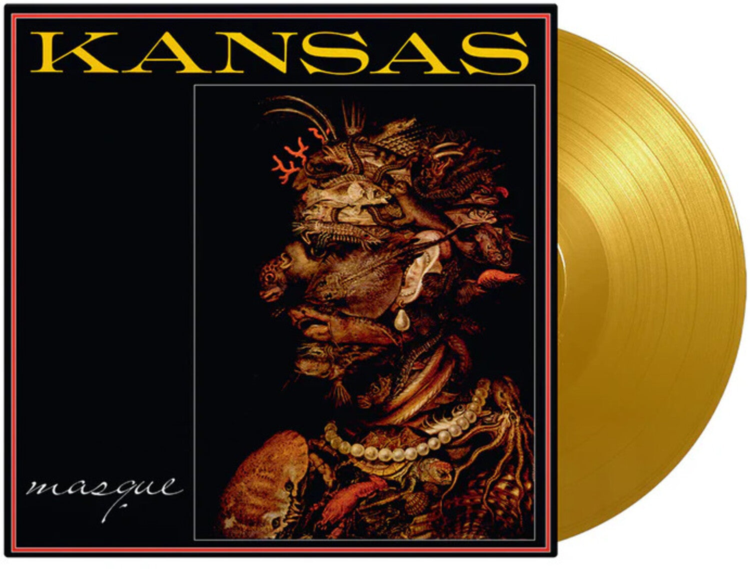 Kansas - Masque - Limited 180 (Yellow Vinyl)