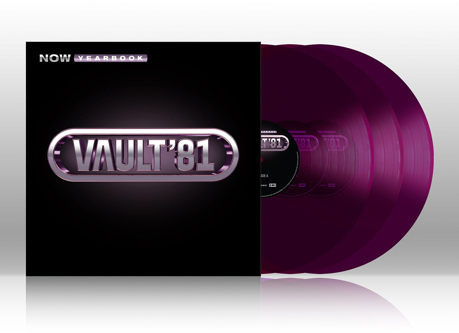 Various Artists - Now Yearbook The Vault: 1981 / Various - Transparent Purple Colored Vinyl 3xLP (Purple Vinyl)