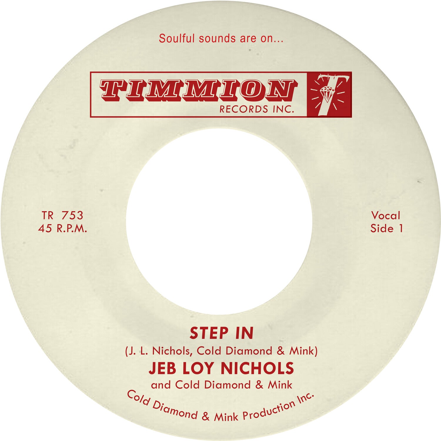 Jeb Loy Nichols / Cold Diamond & Mink - Step in