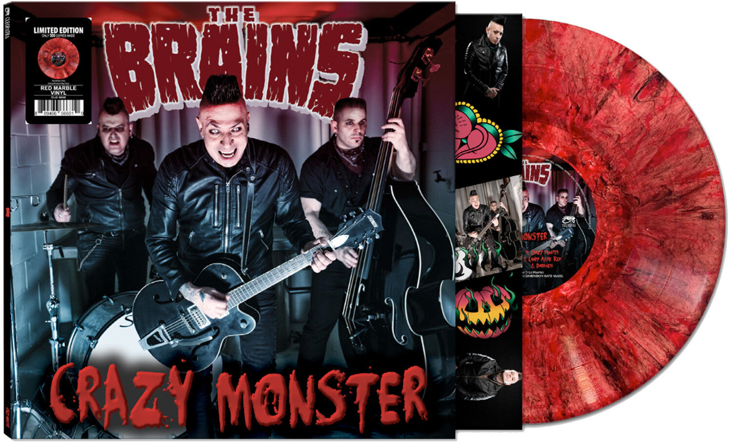 Brains - Crazy Monster (Red Vinyl)