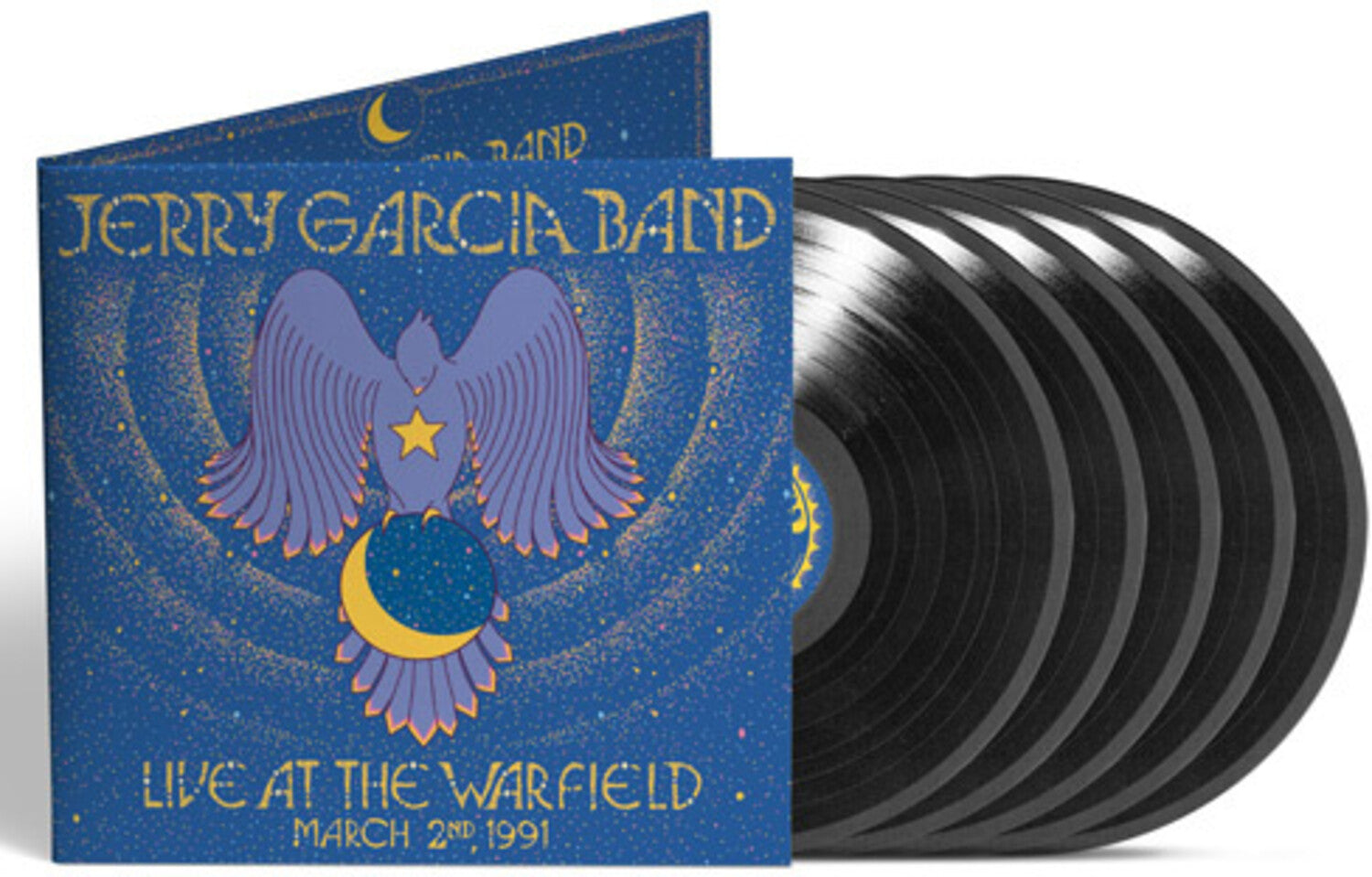 Jerry Garcia - Live At The Warfield: March 2nd, 1991 5xLP