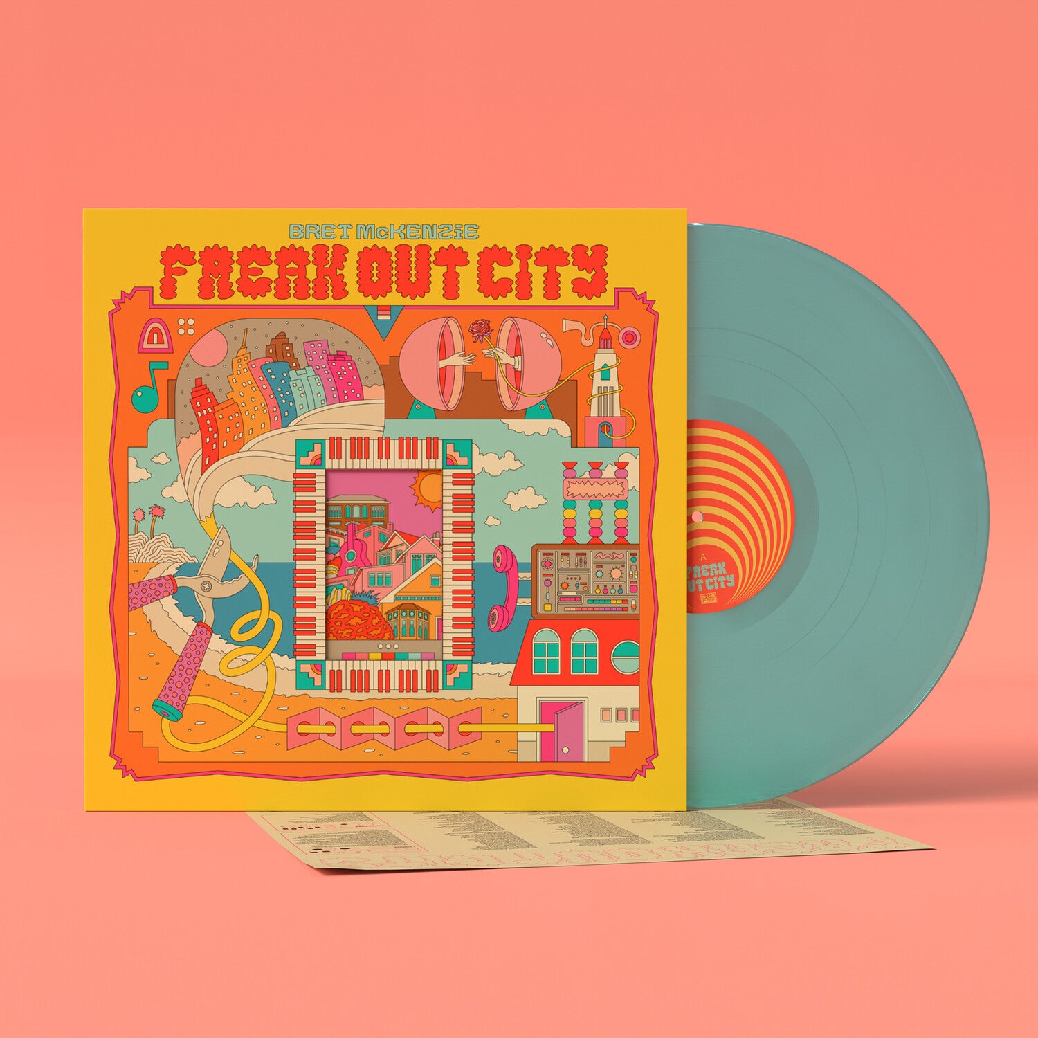 Bret McKenzie - Freak Out City - Glacial Blue (Blue Vinyl)