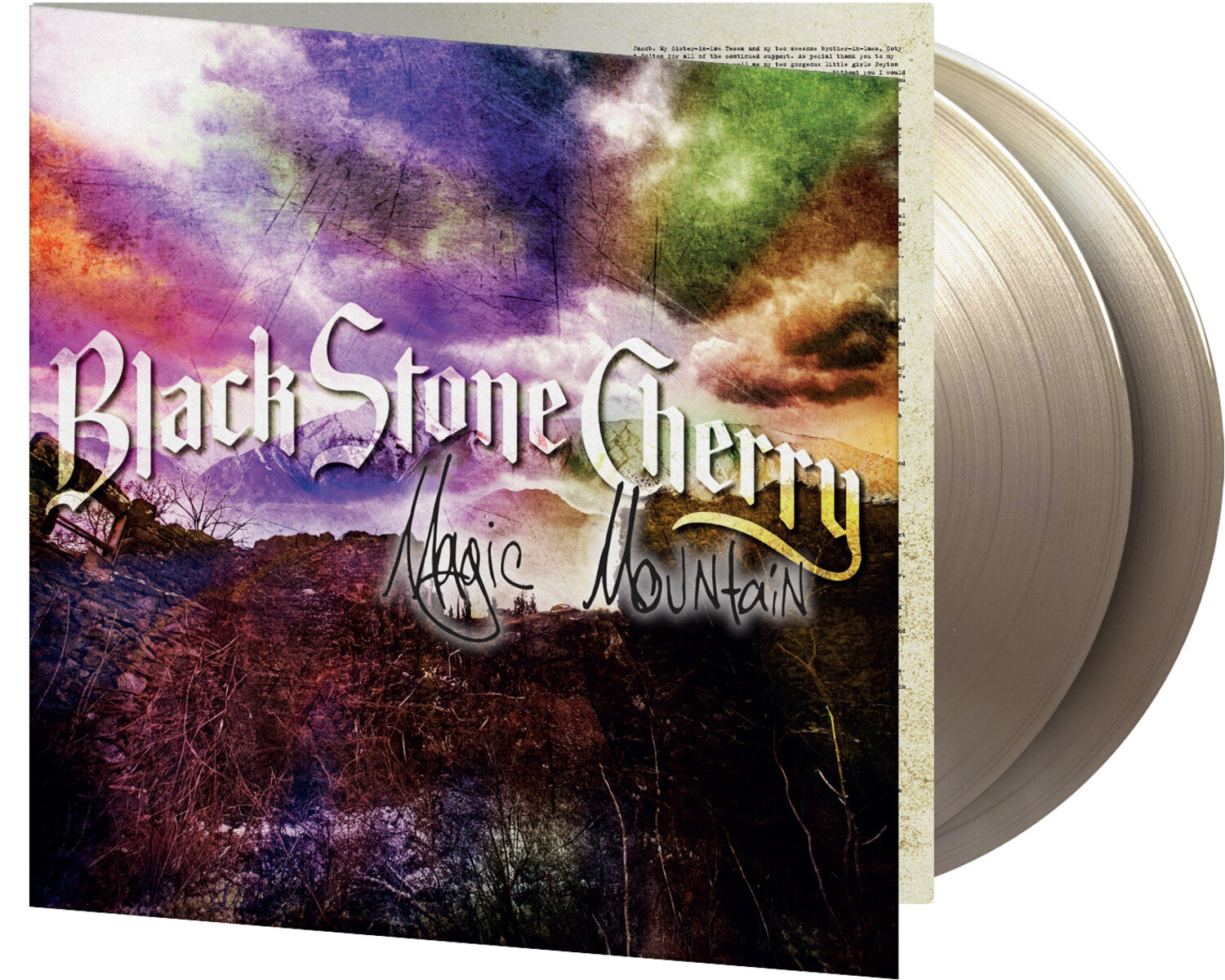 Black Stone Cherry - Magic Mountain - Limited 180-Gram Gold & Purple Colored Vinyl with Bonus Tracks & Alternate Cover Art 2xLP (Gold Vinyl)