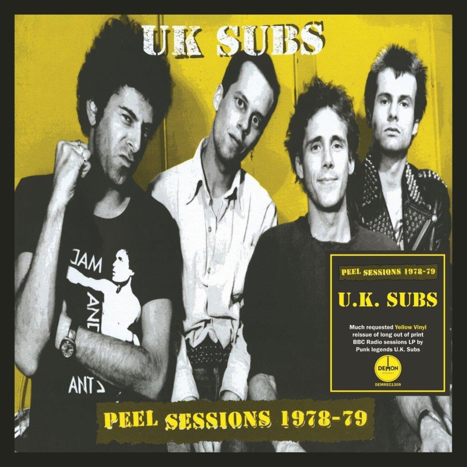 UK Subs - Peel Sessions - 140 (Yellow Vinyl)