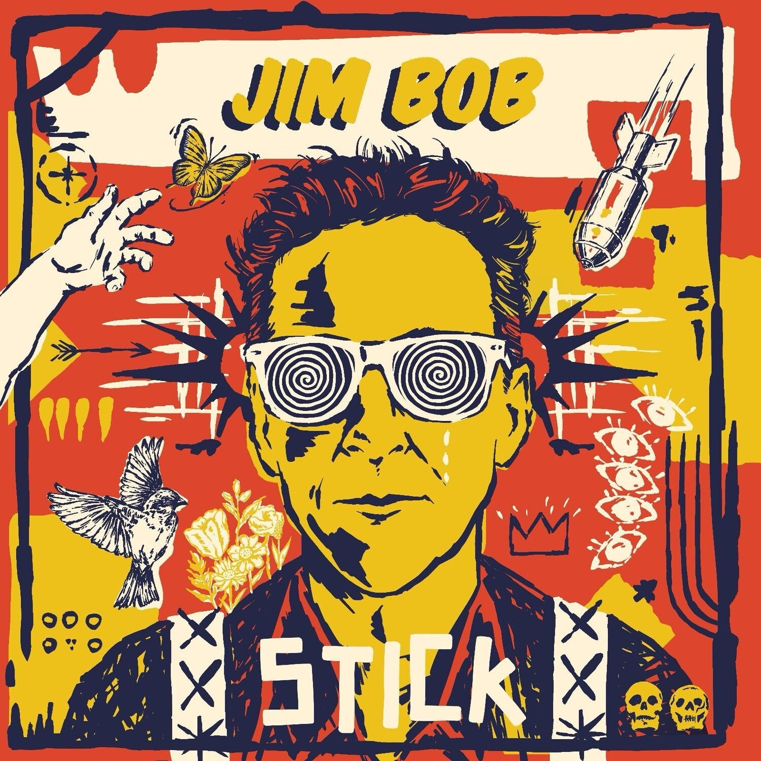 Jim Bob - Stick (Orange Vinyl)