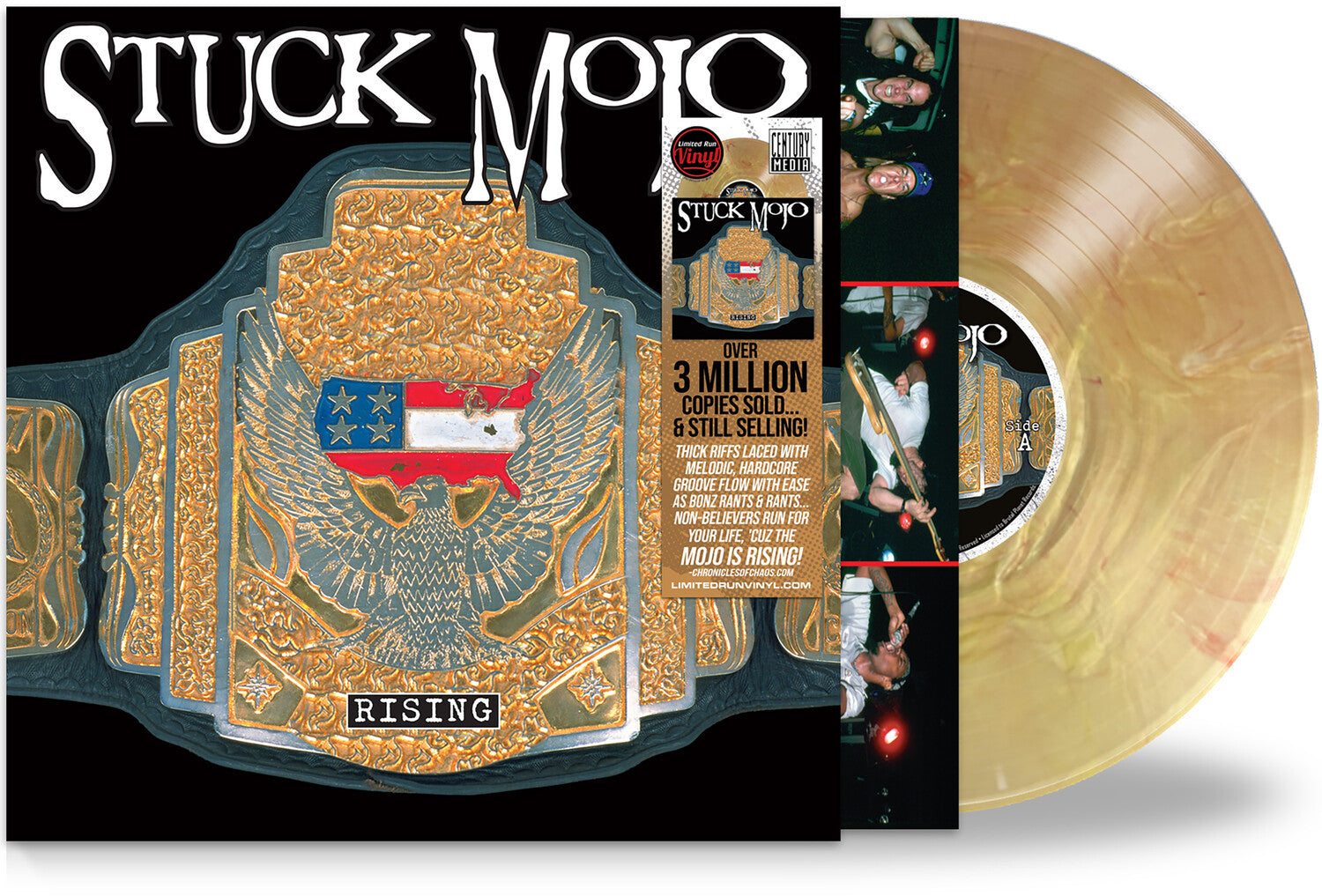 Stuck Mojo - Rising - Sunflare (Orange Vinyl)
