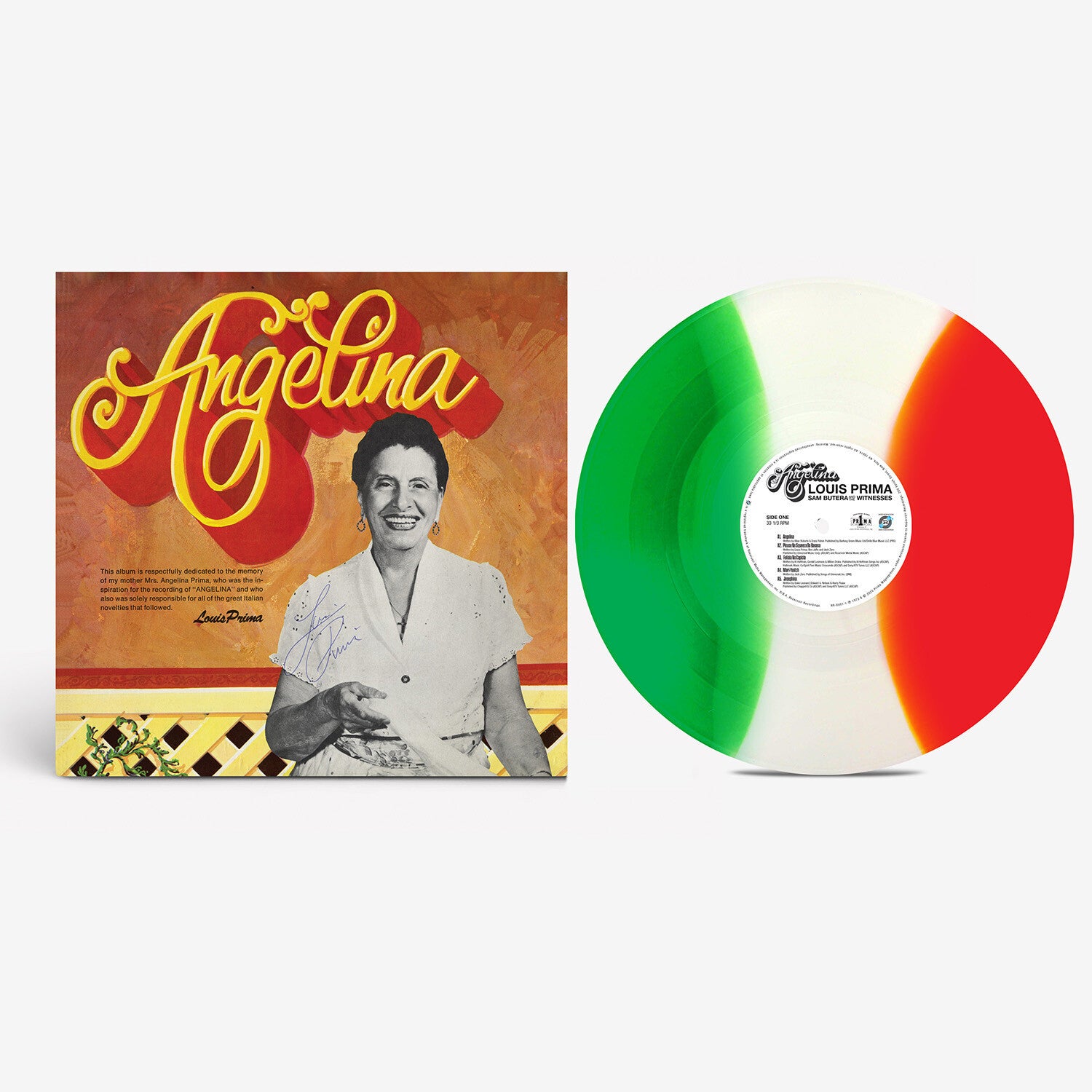 Louis Prima - Angelina (Green Vinyl)