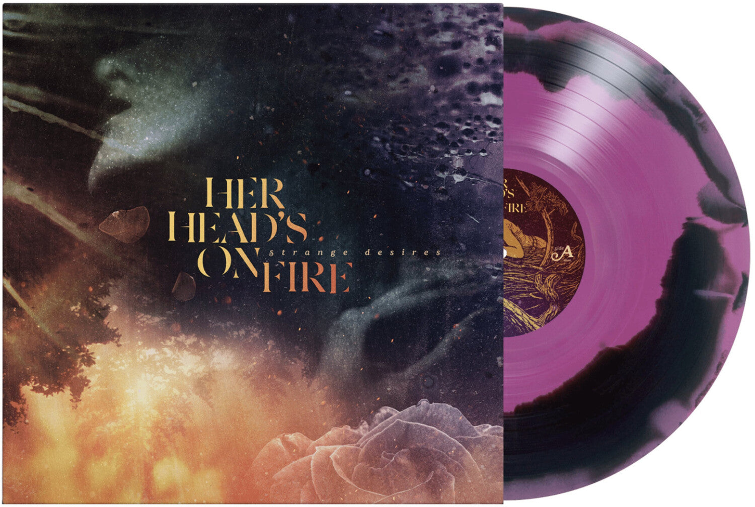 Her Head's on Fire - Strange Desires (Purple Vinyl)