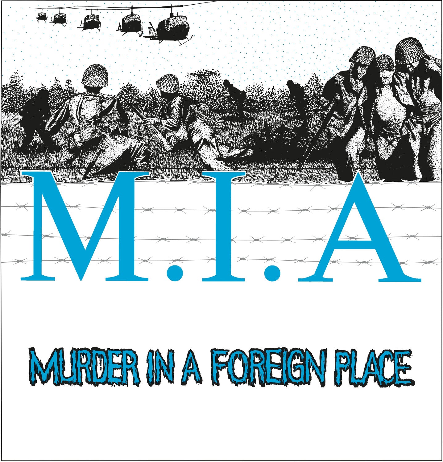 M.I.A. - Murder In A Foreign Place (Blue Vinyl)