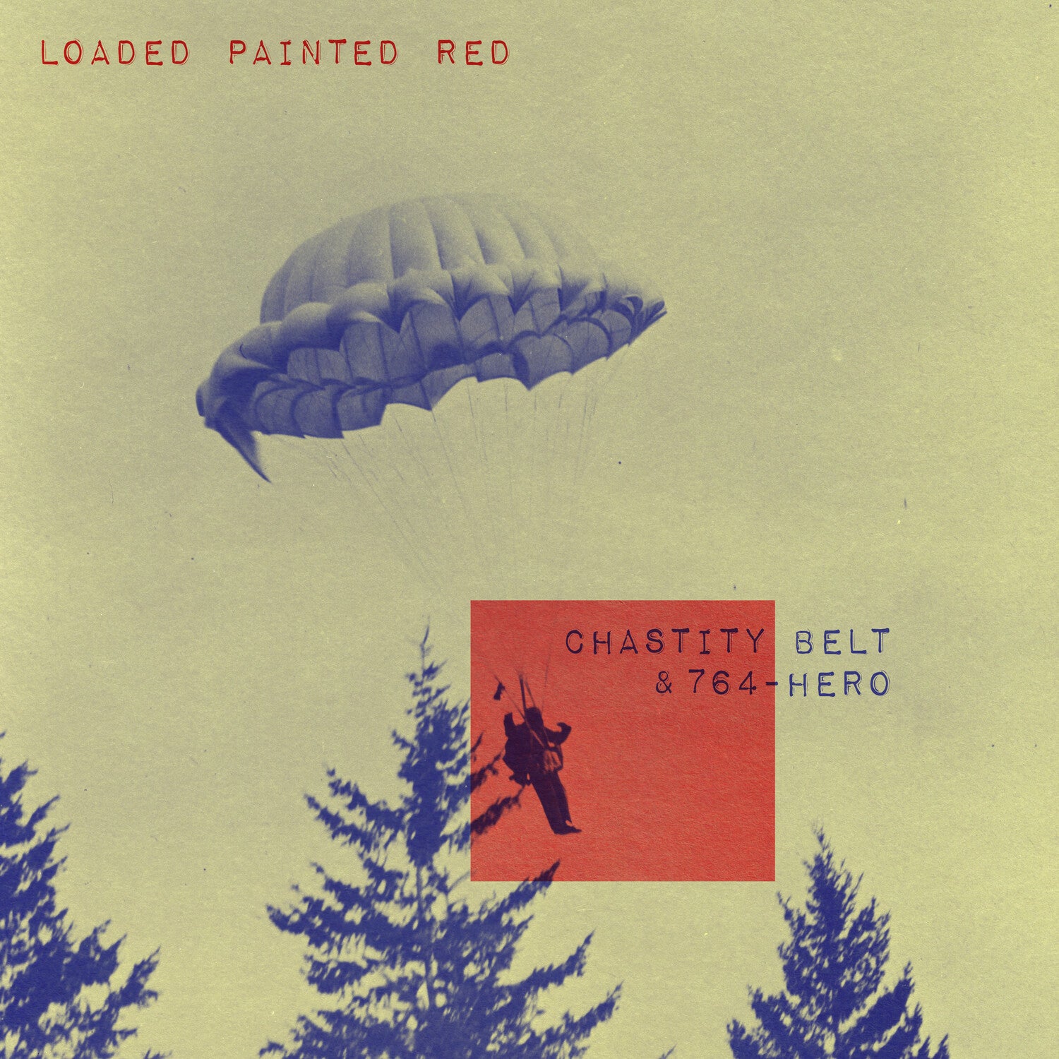 Chastity Belt / 764-Hero - Loaded Painted Red (Purple Vinyl)