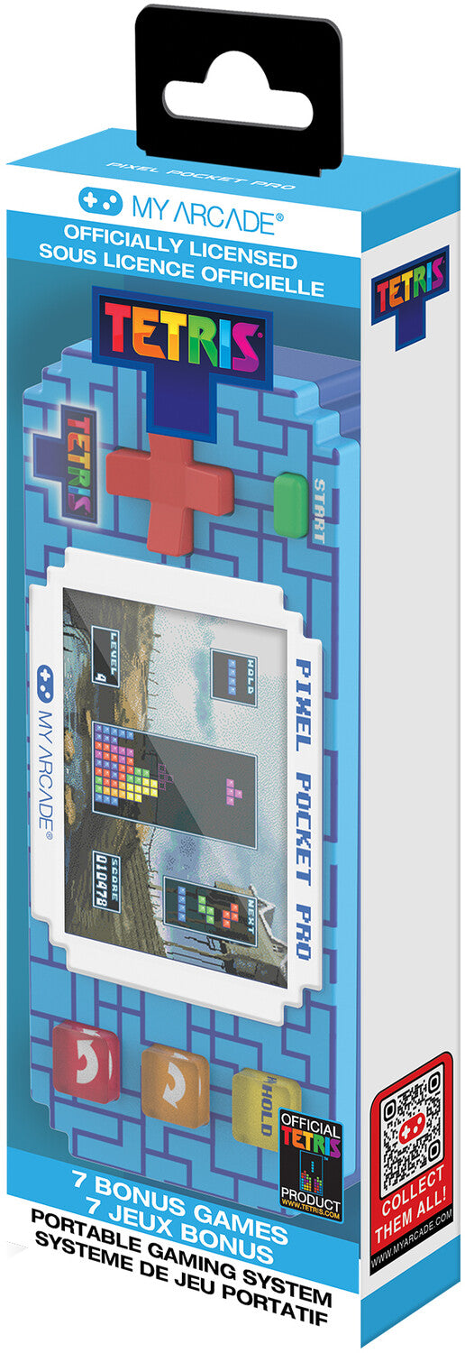 My Arcade - Tetris Pixel Pocket Pro Portable Gaming System