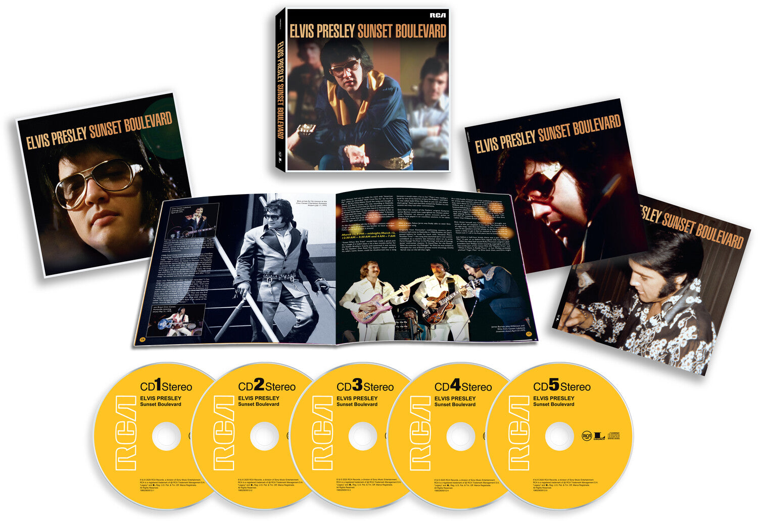 Elvis Presley - Sunset Boulevard 5xCD