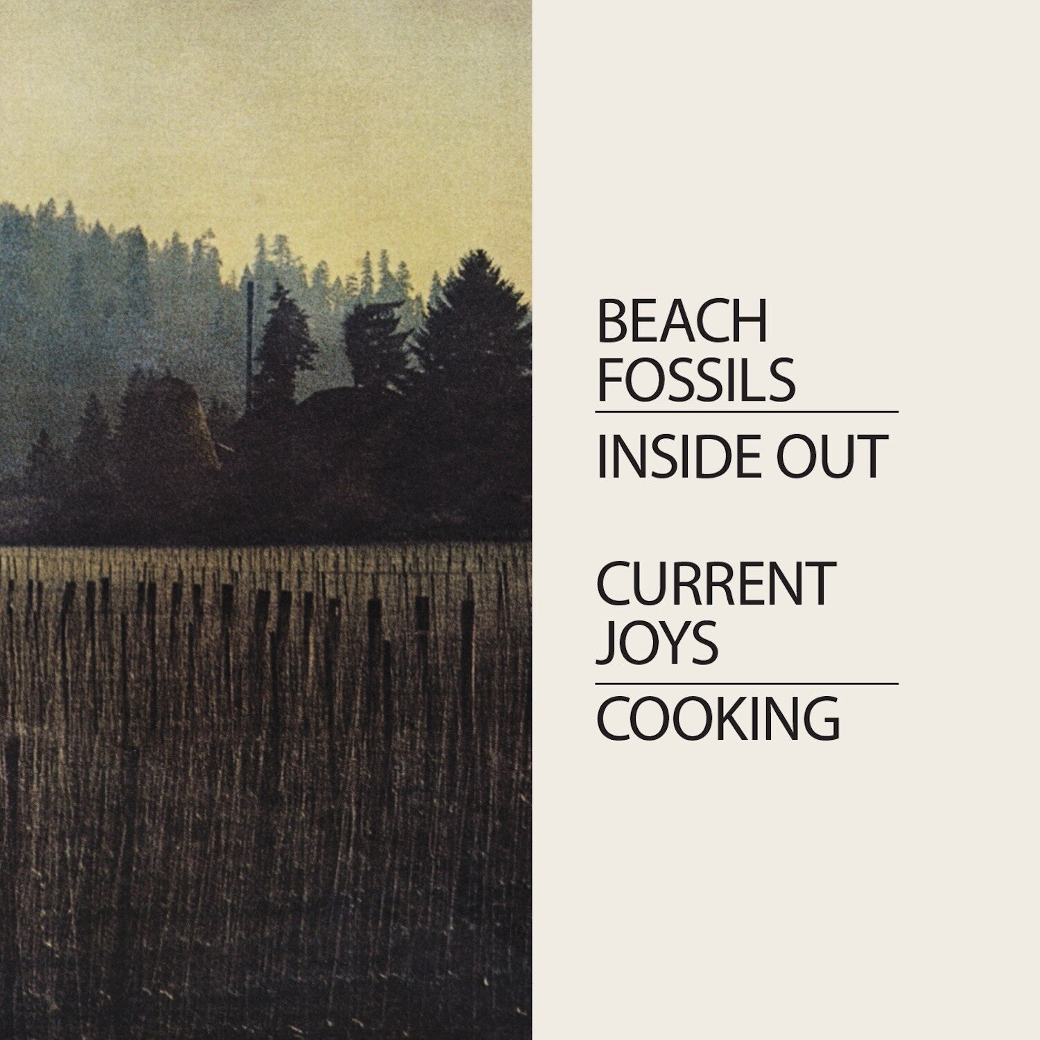 Current Joys / Beach Fossils - Cooking/Inside Out (Purple Vinyl)