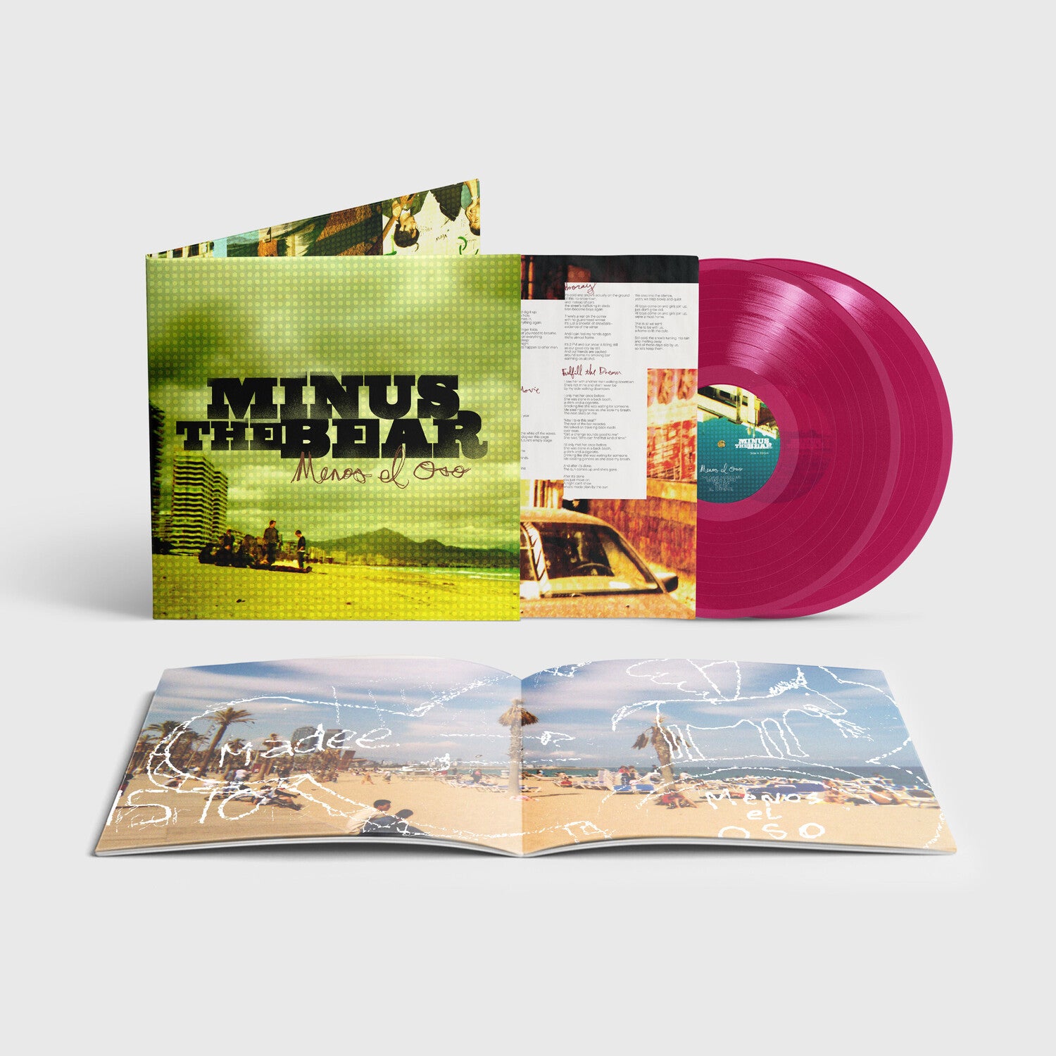 Minus the Bear - Menos El Oso 2xLP (Pink Vinyl)