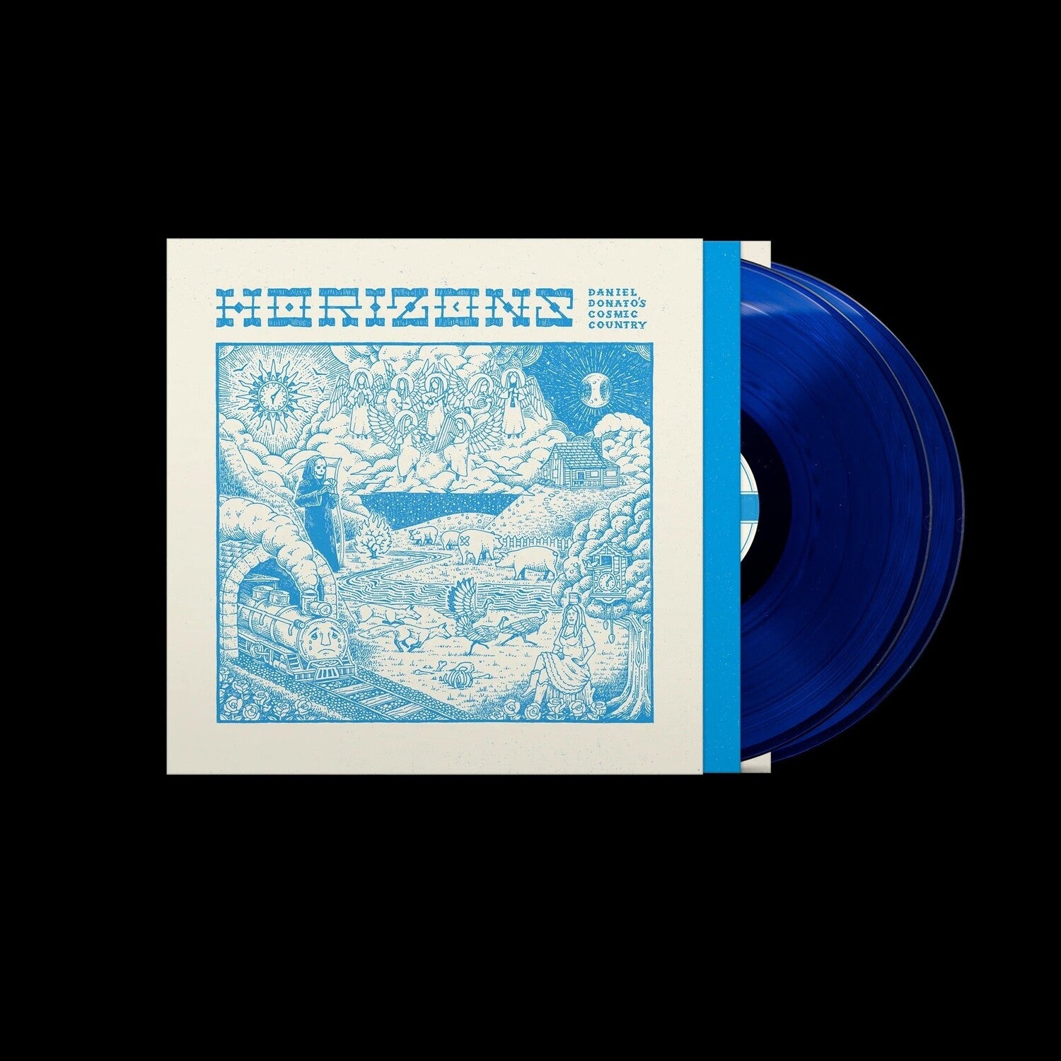 Daniel Donato - Horizons - Clear Blue 2xLP (Clear Vinyl)