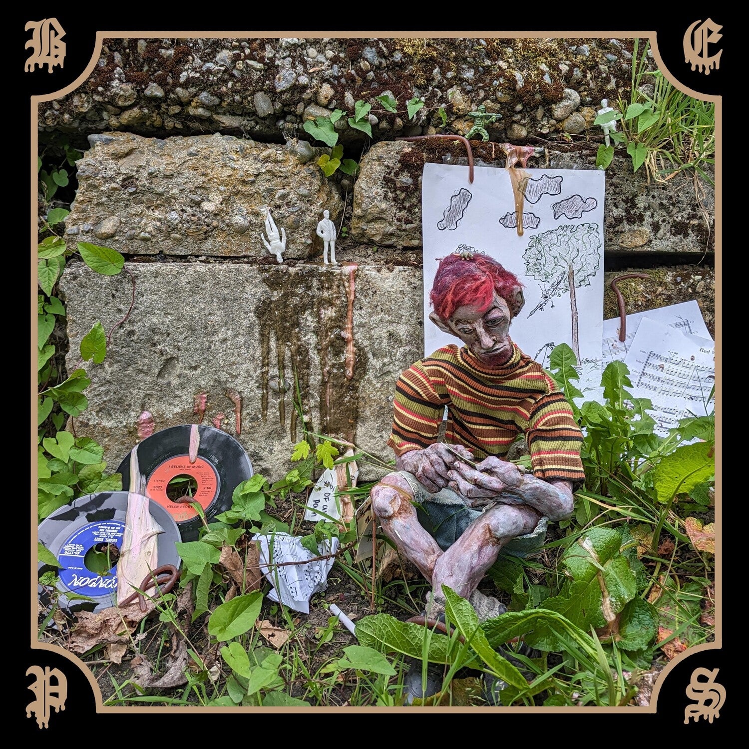 Black Ends - Psychotic Spew (Gold Vinyl)