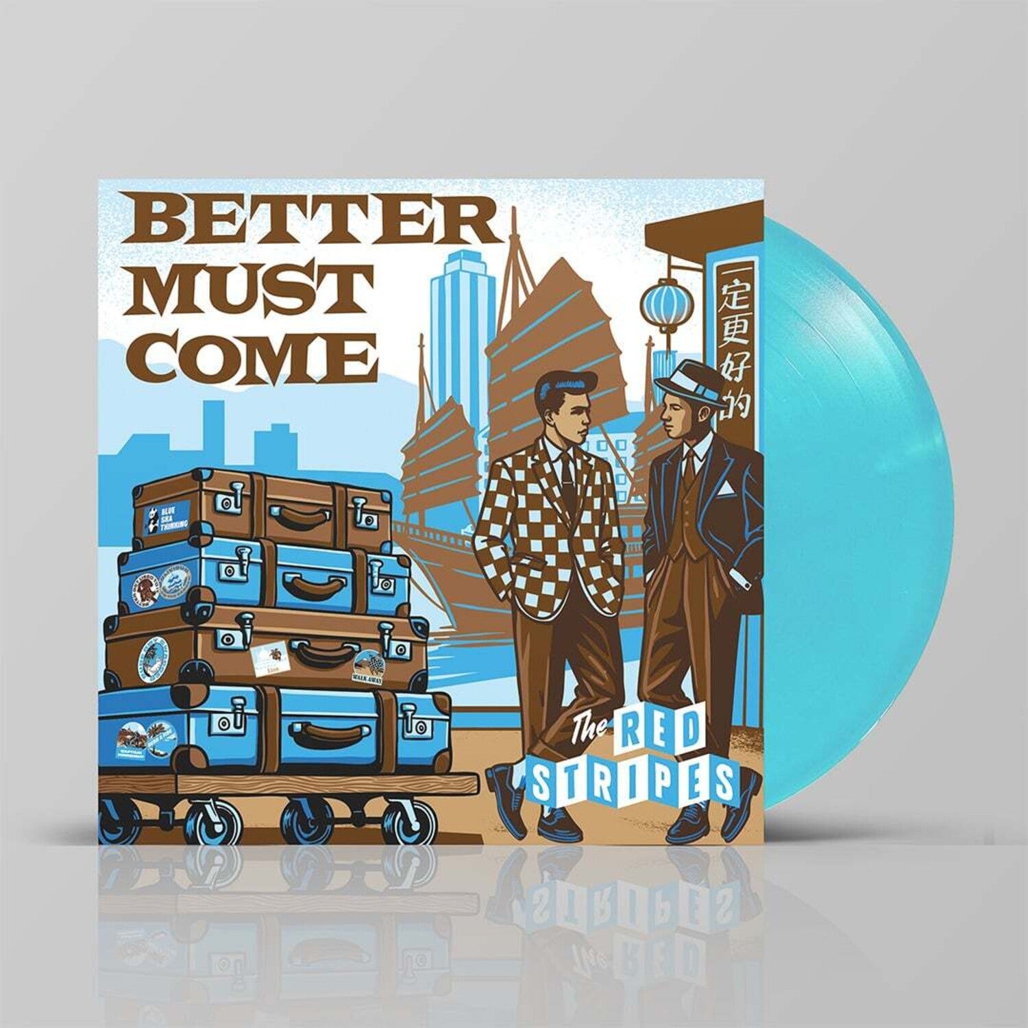 Red Stripes - Better Must Come (Blue Vinyl)