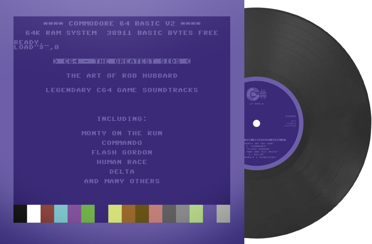 Rob Hubbard - C64 Greatest Sids: The Art Of Rob Hubbard - Limited To 100 Handnumbered Edition (Gray Vinyl)